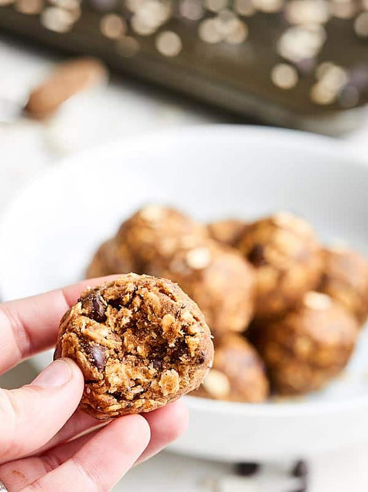 Almond Butter & Banana Protein Bites - Sweet Snack Delight