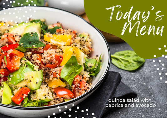 Quinoa Chickpea Salad Bowl - A Protein-Packed Lunch