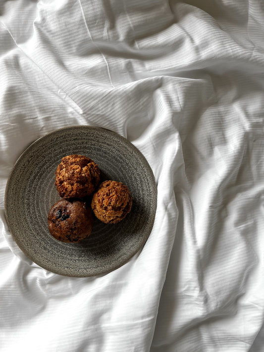 Oatmeal Banana Chocolate Chip Muffins